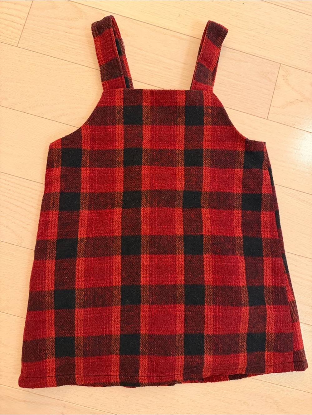 2T wool Pinafore Dress - Picture 4 of 9